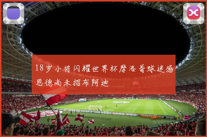 18岁小将闪耀世界杯摩洛哥球迷感恩德尚未招布阿迪